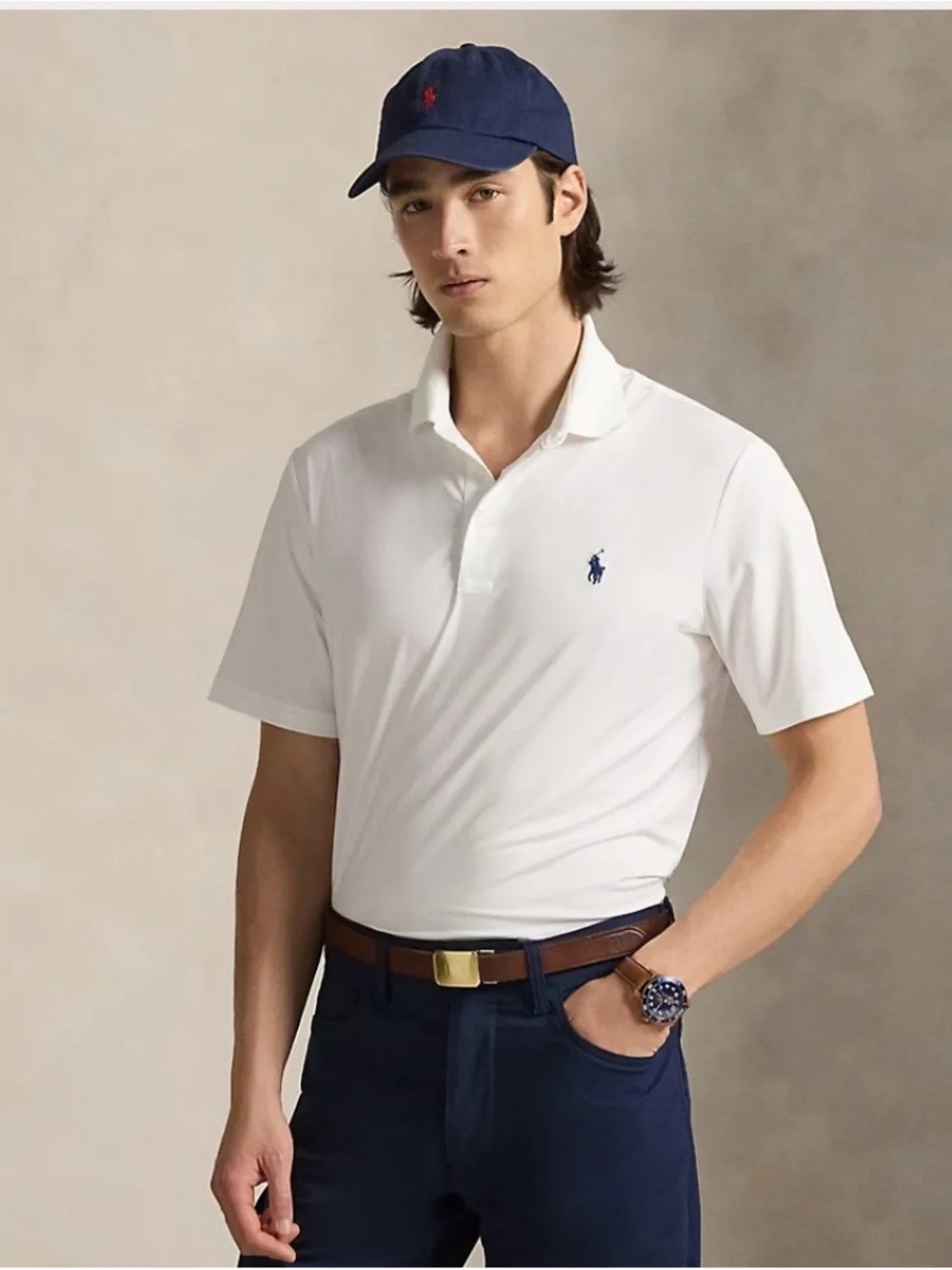 Polo Ralph Lauren Men’s Large Classic Polo Shirt - White